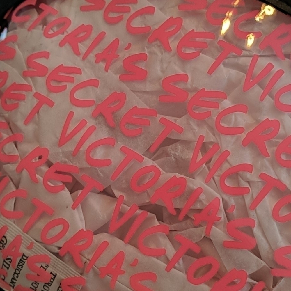 VS Victoria's secret scribble clear travel bag new - Picture 4 of 7